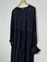 Rosewood - Classic Bow Abaya HJ1103 - Image 2